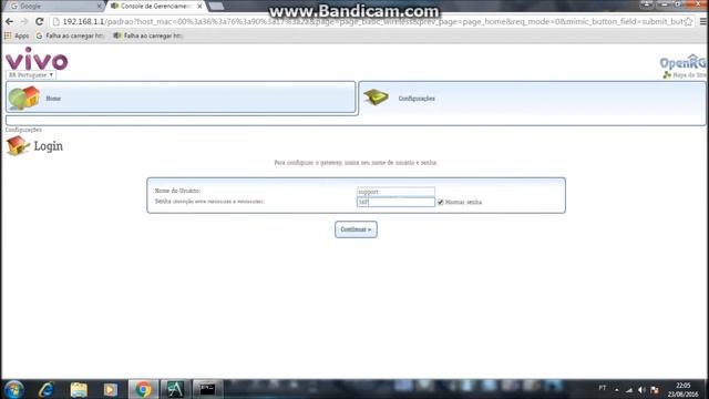 Abrindo aba Advanced do modem OpenRg Vivo sem TELNET !!!! смотреть онлайн