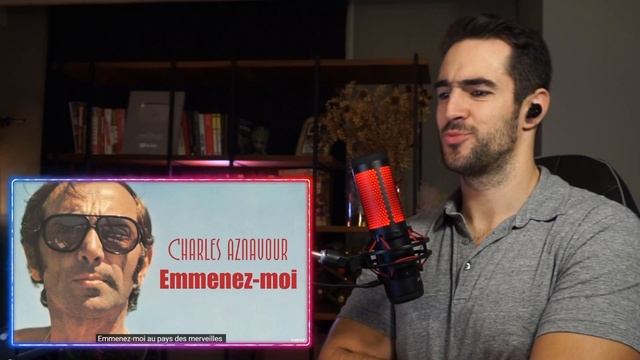 Charles Aznavour's Emmenez-moi Full Reaction Video! French Music смотреть онлайн