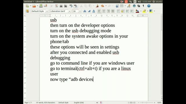 android screencast using adb on linux / windows( no root android kitkat) смотреть онлайн