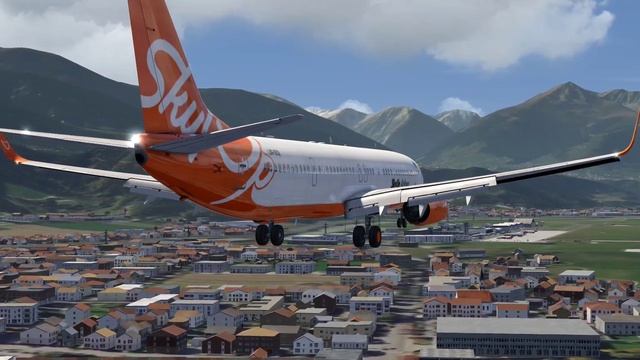 Aerofly FS Global Ultra Graphics Quality with Special Config Innsbruck B737-900ER Landing смотреть онлайн