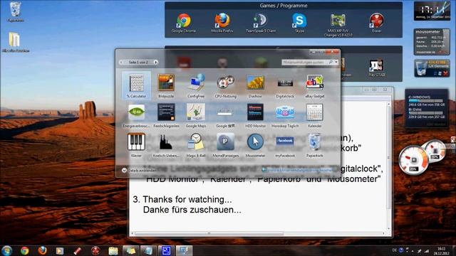 Tutorial: Windows 7 Gadgets [HD] смотреть онлайн