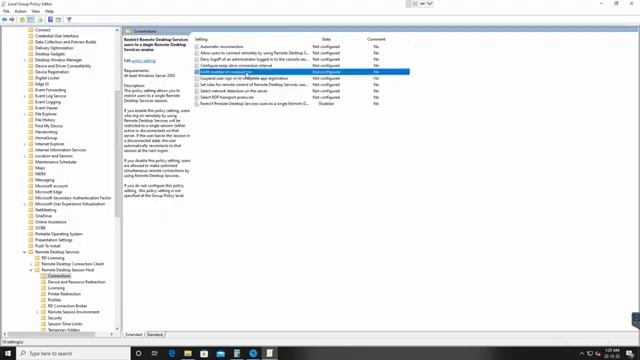 How to Enable Multiple Remote RDP Sessions on Windows 10Tech solutions Dey смотреть онлайн