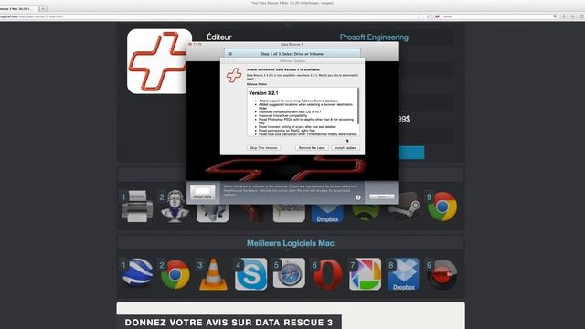 Télécharger et installer Data Rescue 3 Mac смотреть онлайн