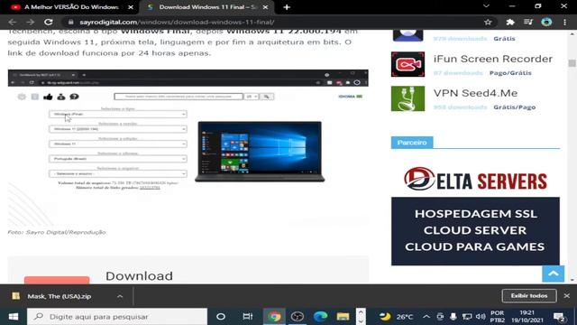 windows10 21H2 смотреть онлайн