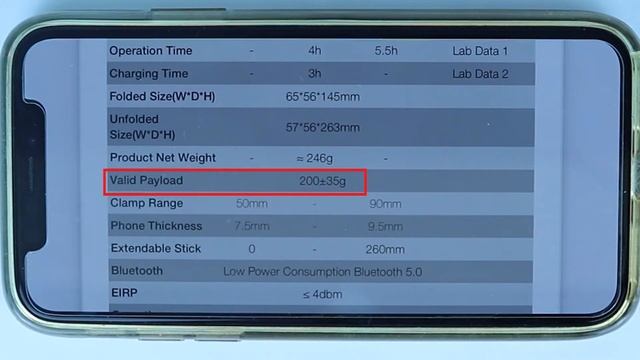 Phone maximum weight and size ZHIYUN Smooth X смотреть онлайн