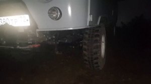 Первый тест Самоблока (ЛЕСОХОД) на БУХАНКЕ