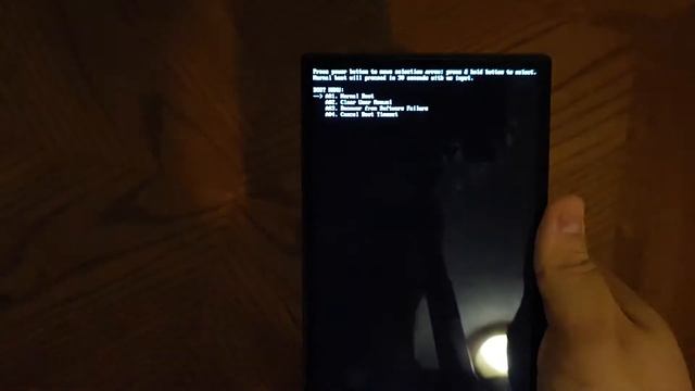 Garmin DriveSmart 65 Recovery Boot Menu смотреть онлайн