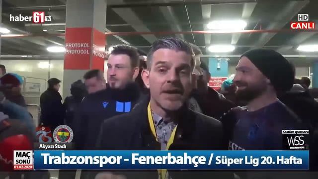 Trabzonspor - Fenerbahçe / Maçın ardından Akyazı'dan canlı yayın смотреть онлайн