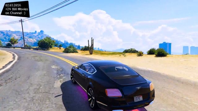 2013 Bentley Continental GT - GTA V 2160p / 🔥 4K ENB / 60FPS 🔥 _REVIEW смотреть онлайн