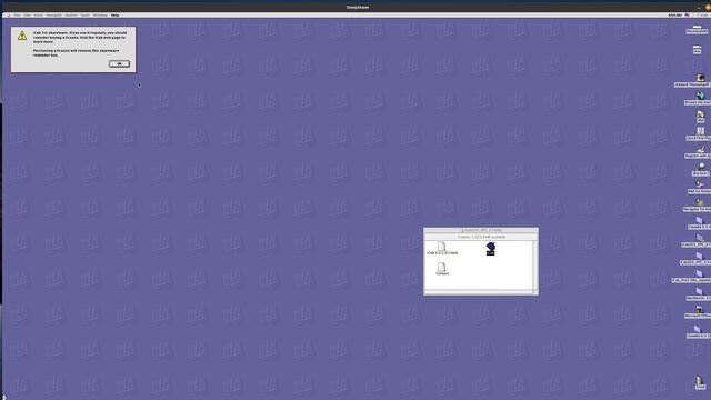 MacOS9 on Pop!_OS смотреть онлайн