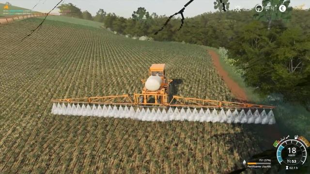 COMEÇANDO A PULVERIZAÇAO DA SOJA | Farming Simulator 19 | Recanto Mineiro - Episodio 106 смотреть онлайн