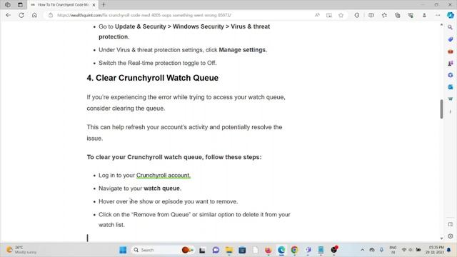 How To Fix Crunchyroll Code Med 4005 Oops Something Went Wrong смотреть онлайн