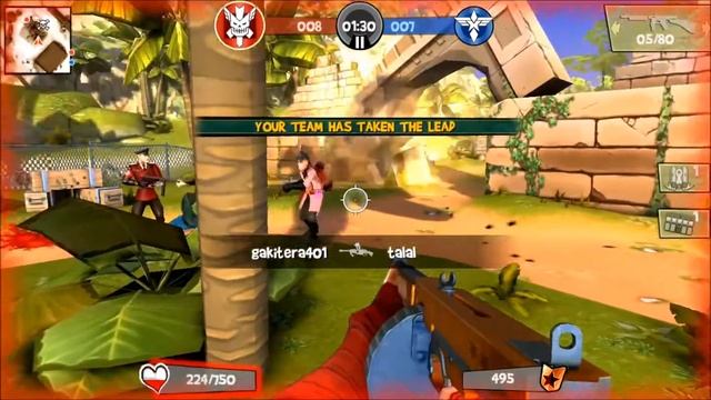 Blitz Brigade - Multiplayer Gameplay (Madagascar Ruins) (Preview) смотреть онлайн