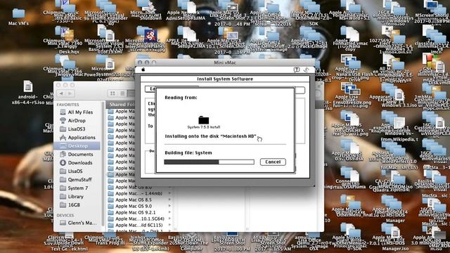 How To Install Mac OS System 7 5 5 In Mini vMac смотреть онлайн