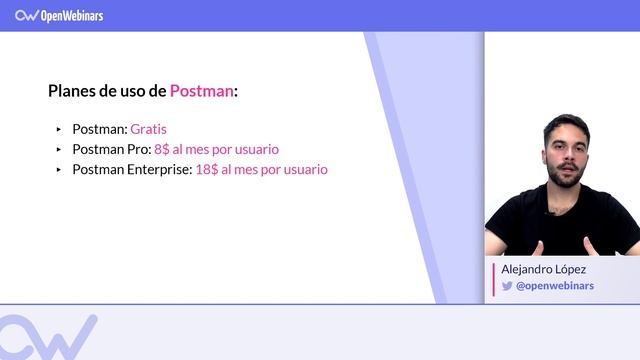 Tipos de Versiones y Planes de uso de Postman смотреть онлайн