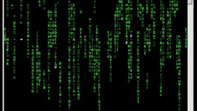 [C++] The "Matrix" in C++ (Win32 console) смотреть онлайн