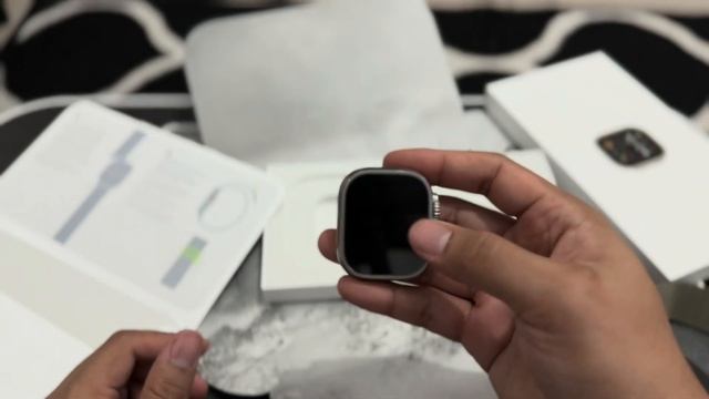 Apple Watch Ultra 2 49mm dengan Strap Olive Alpine Loop смотреть онлайн