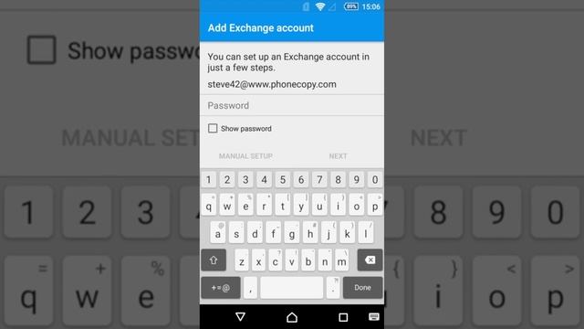 How to set Activesync synchronization between PhoneCopy and Android phone. смотреть онлайн