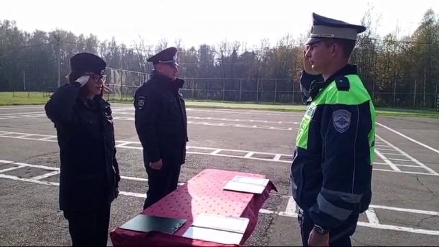 Присяга сотрудников органов внутренних дел Российской Федерации в ЦПП ГИБДД смотреть онлайн