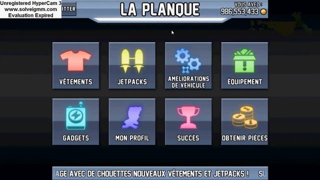 Comment Tricher sur JetPack Joyride sur PC Windows 8 смотреть онлайн