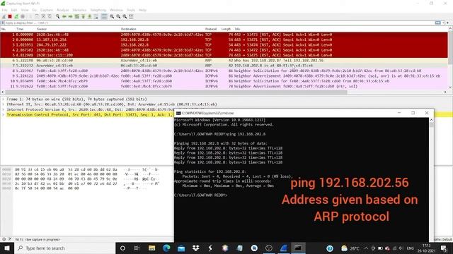 How to capture ARP and ICMP packets using wireshark | Computer Networks смотреть онлайн