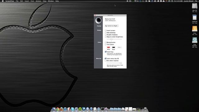 Turn Your Mac's Menu Bar Black!- Nocture Review смотреть онлайн