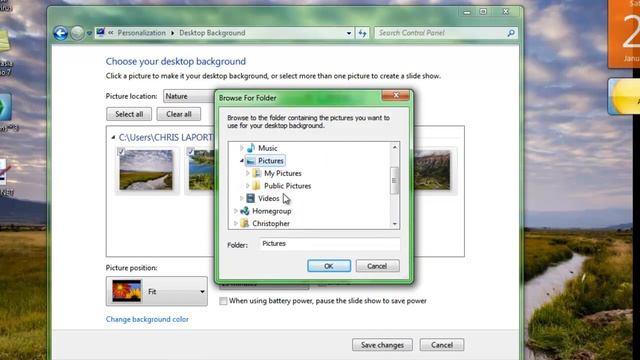 How to make your own Windows7 theme. смотреть онлайн
