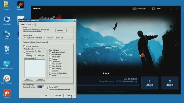 COMO RESOLVER O ERRO DX11 Feature Level 10.0 NO MIR4 em 2021! (ATUALIZADO) смотреть онлайн