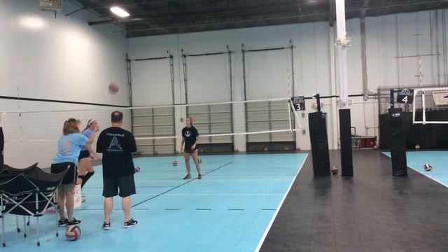 Megan Sivertsen Volleyball training 7:9:15 смотреть онлайн