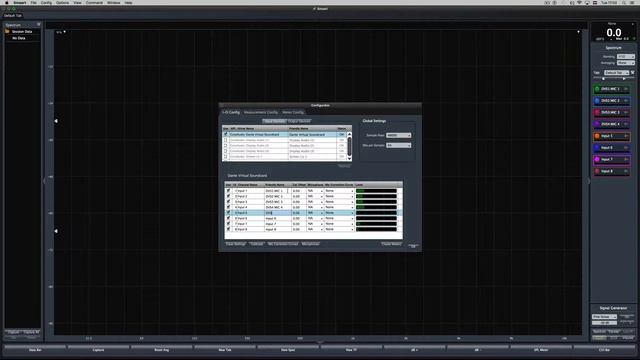 001 Smaart start up spectrum sign gen names multiple i o смотреть онлайн