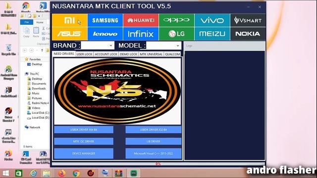 NUSANTARA MTK CLIENT TOOL V5.5 смотреть онлайн