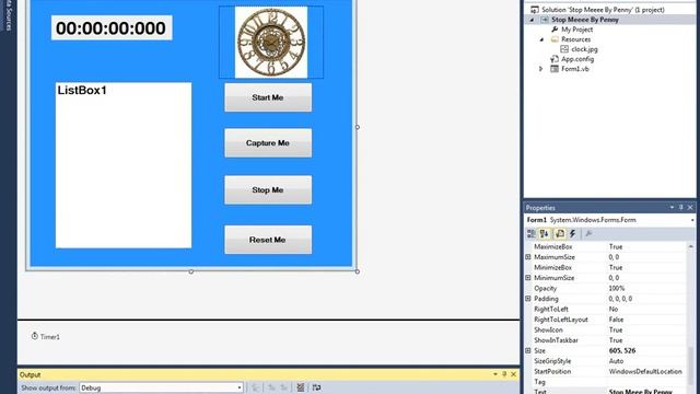 Desktop Application - Stop Watch - VB.NET , Windows Application - Coding Is Life смотреть онлайн