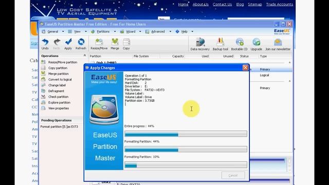 How to Format Hard Drive or Memory Stick into EXT3 File System смотреть онлайн