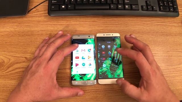 *LeEco Le Pro 3 reta al S7 edge en prueba de Velocidad* смотреть онлайн