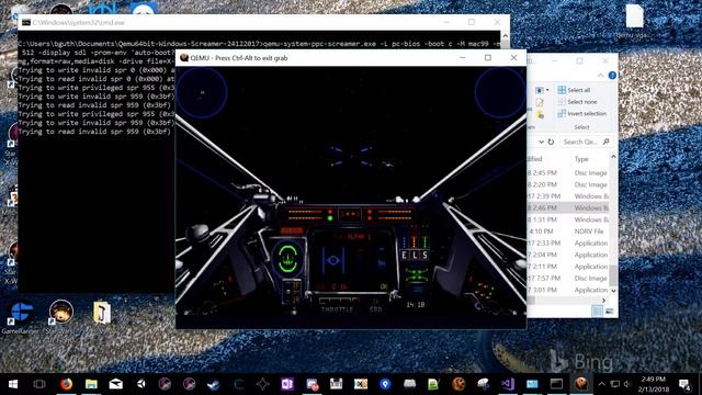 X Wing MAC QEMU смотреть онлайн