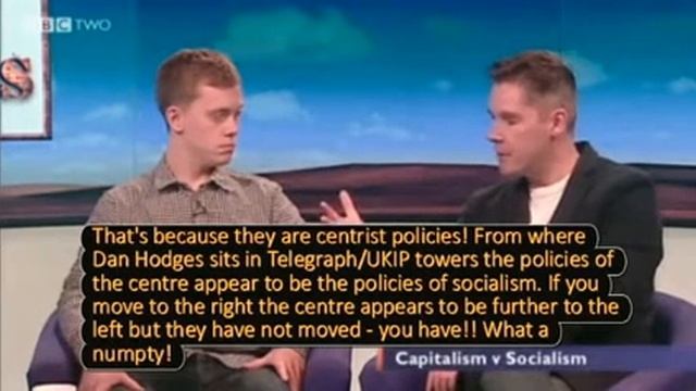 Owen Jones gives Dan Hodges a lesson on the difference between Socialism and Capitalism смотреть онлайн