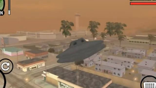 Flying UFO in san andreas mobile mod смотреть онлайн