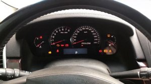 Cold start Cadillac SRX 3.6 in Russia