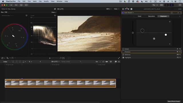 Create and Use Custom LUTs in Apple Final Cut Pro смотреть онлайн
