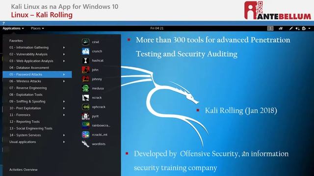 Kali as an App for Windows 10 смотреть онлайн