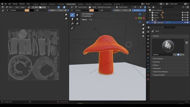 Blender 4.0 - Texture Painting quick start guide смотреть онлайн