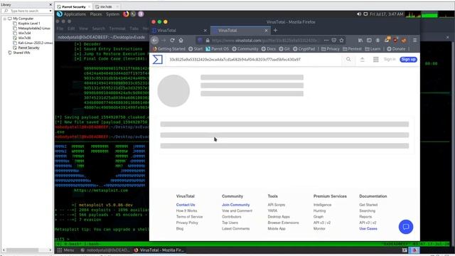 Antivirus Evasion (testing multiple encoders & avEvasion tools) смотреть онлайн
