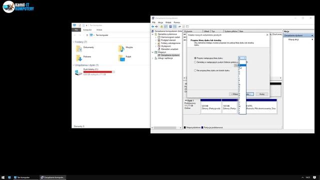 Brak nowego dysku w systemie? Jak zainicjować nowy dysk SSD/HDD, tworzenie partycji - Windows 10 смотреть онлайн