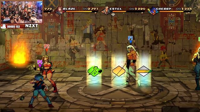 Streets of Rage 4! Mr. X Nightmare! 4 Player Local Co-Op! Part 3 - YoVideogames смотреть онлайн