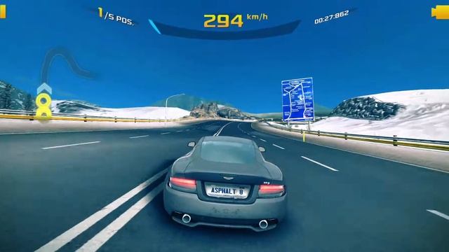 Asphalt 8 Airborne Iceland Elimination Aston Martin DB9 Coupe Episode 28 смотреть онлайн