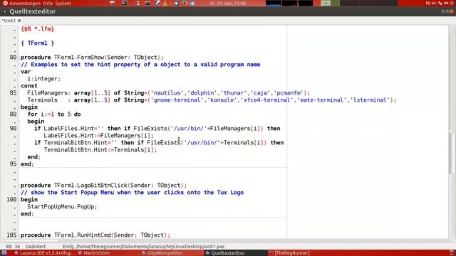 Lazarus : Linux Desktop selber Programmieren смотреть онлайн