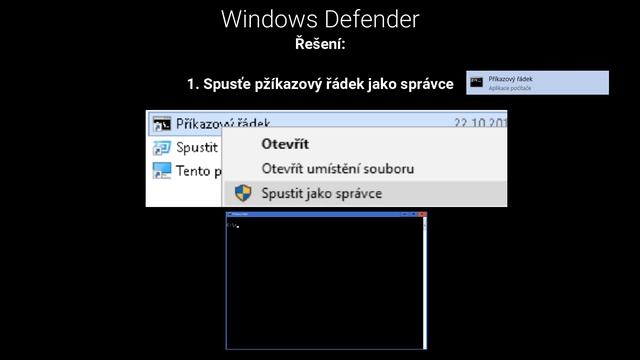 Nefunkční Windows Defender смотреть онлайн