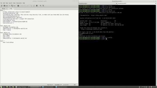 SSH client configuration on Ubuntu (ssh_config) #23 смотреть онлайн