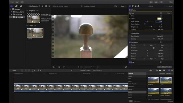 I DISCOVERED HDR Effect In Final Cut Pro X!