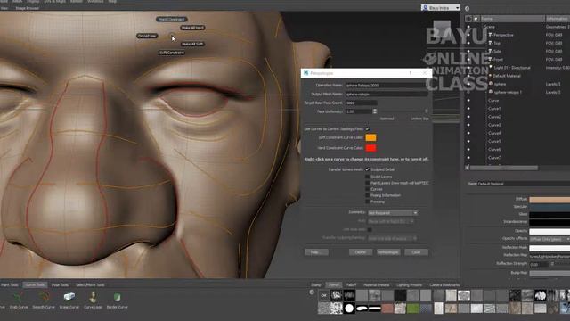 DA2K17 MDL s1201 Mudbox Retopologize tutorial 180202v01 смотреть онлайн
